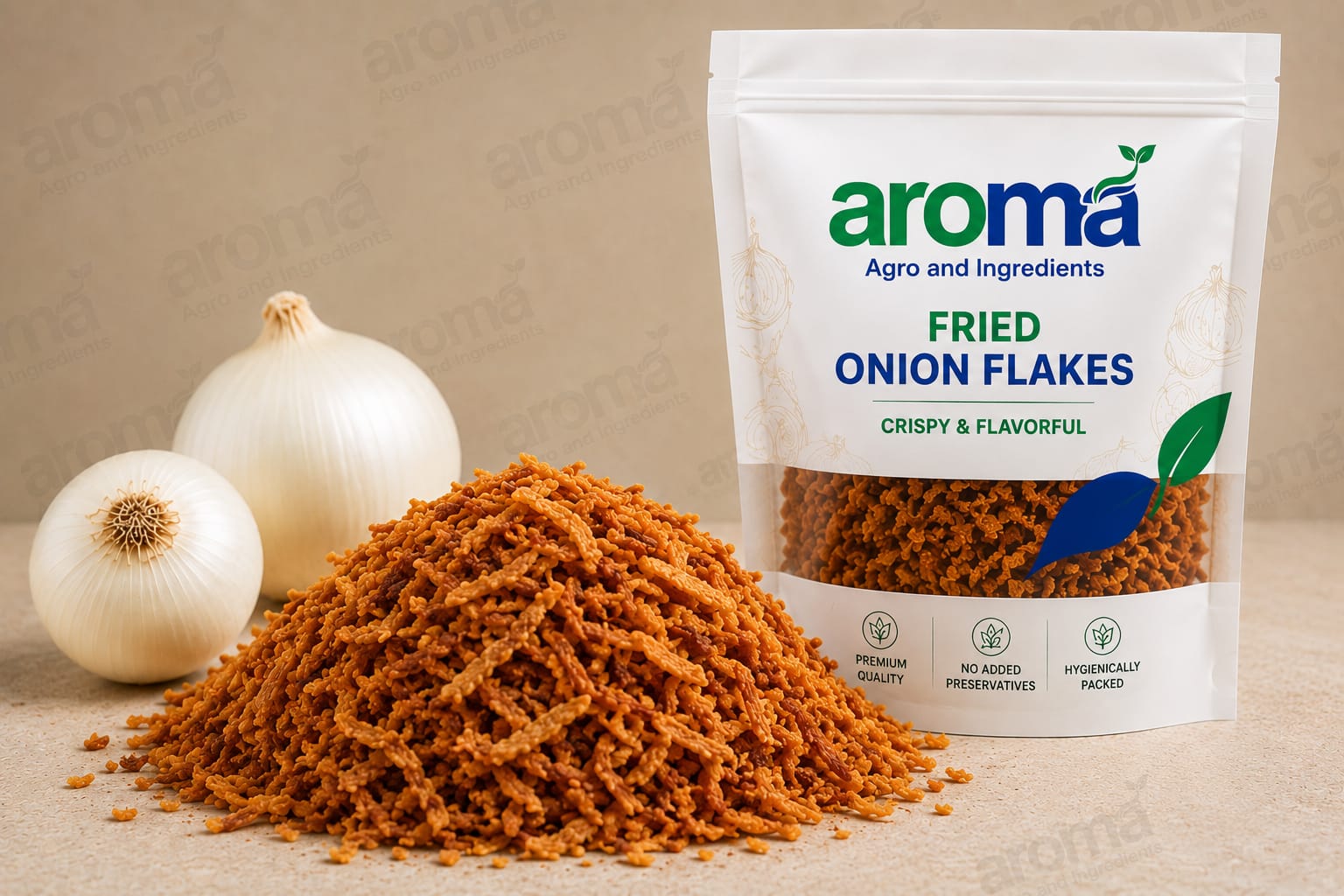 Fried onion product pack